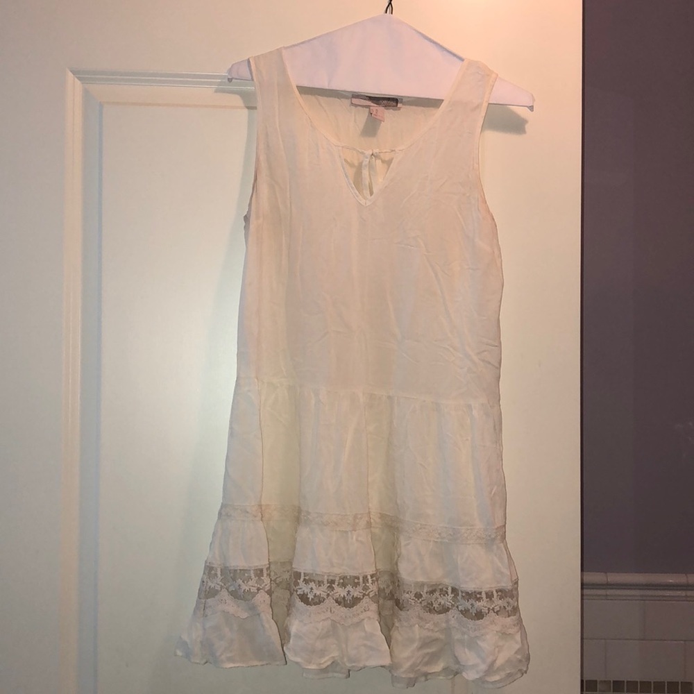 Forever 21 Cream and lace cover up